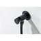 КЛАССИК набор с гигиеническим душем (смеситель + гигиеническая лейка + шланг + шланговое подсоединение с держателем), матовый черный AQ1519MB