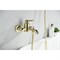 КЛАССИК смеситель для ванны с душевым набором, полир. золото AQ1549PG