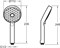 AWAKEN ручной душ 110мм матовый черный E72415-BL - фото 87268 AWAKEN ручной душ 110мм матовый черный E72415-BL - фото 87268
