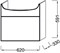 ODEON UP  Мебель для керамической раковины E4743, белый лак EB880-J5 - фото 88122 ODEON UP  Мебель для керамической раковины E4743, белый лак EB880-J5 - фото 88122