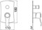 SOFI смеситель для ванны (внешняя часть) SI98100/EBR - фото 89996 SOFI смеситель для ванны (внешняя часть) SI98100/EBR - фото 89996