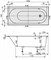 UBQ 160 OBE 2V-01 OBERON Solo Ванна 160x75, с ножками, белая, материал кварил Quaryl®, вкл. сверло для перелива UBQ160OBE2V-01 - фото 90223 UBQ 160 OBE 2V-01 OBERON Solo Ванна 160x75, с ножками, белая, материал кварил Quaryl®, вкл. сверло для перелива UBQ160OBE2V-01 - фото 90223