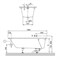 UBQ 180 OBE 2V-01 OBERON Solo Ванна 180x80, с ножками, белая, материал кварил Quaryl®, вкл. сверло для перелива UBQ180OBE2V-01 - фото 90239 UBQ 180 OBE 2V-01 OBERON Solo Ванна 180x80, с ножками, белая, материал кварил Quaryl®, вкл. сверло для перелива UBQ180OBE2V-01 - фото 90239
