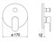 UP смеситель для ванны (внешняя часть), матовый черный UP94100/EBM - фото 90274 UP смеситель для ванны (внешняя часть), матовый черный UP94100/EBM - фото 90274