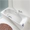 Ванна Saniform Plus Star Мод.336 170х75 белый + отв.под ручки + easy-clean 133600013001 - фото 91028 Ванна Saniform Plus Star Мод.336 170х75 белый + отв.под ручки + easy-clean 133600013001 - фото 91028
