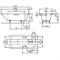 Ванна Saniform Plus Мод.373-1 170х75 белый + easy-clean 112600013001 - фото 91085 Ванна Saniform Plus Мод.373-1 170х75 белый + easy-clean 112600013001 - фото 91085