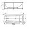 Либра 150x70 NEW (только ванна с уп.) LIB150N-0000030 - фото 91619 Либра 150x70 NEW (только ванна с уп.) LIB150N-0000030 - фото 91619