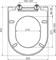 Сиденье для унитаза Uni Chrome 02A белое X01549 - фото 92027 Сиденье для унитаза Uni Chrome 02A белое X01549 - фото 92027