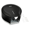 Диспенсер туалетной бумаги Рuff-7130Bl, черный, с замком, ABS-пластик 1402.007