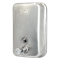 Дозатор для жидкого мыла из нерж. стали, матовый puff-8608m, хром матовый, 800 мл, 19х12х12 см 1402.096