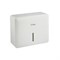 Диспенсер для бумажного полотенца Z сложения, с ключом, из АБС пластика, цвет БЕЛЫЙ. 9161
