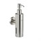 Дозатор для жидкого мыла настенный, антивандальный, 250 мл, цилиндрический корпус, из нержавеющей стали SUS 304, цвет САТИН. 22088