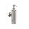 Дозатор для жидкого мыла настенный, антивандальный, 250 мл, цилиндрический корпус, из нержавеющей стали SUS 304, цвет САТИН. 22088