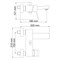 Смеситель для ванны (Aller 1060 WHITE) 1061W 1061W